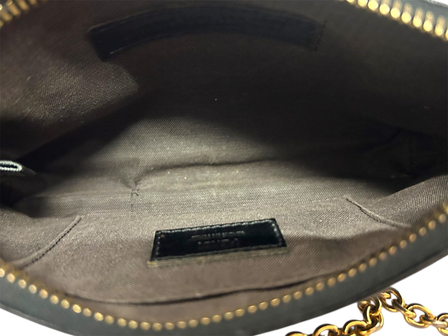 FENDI Borsa Baguette Monogram nero