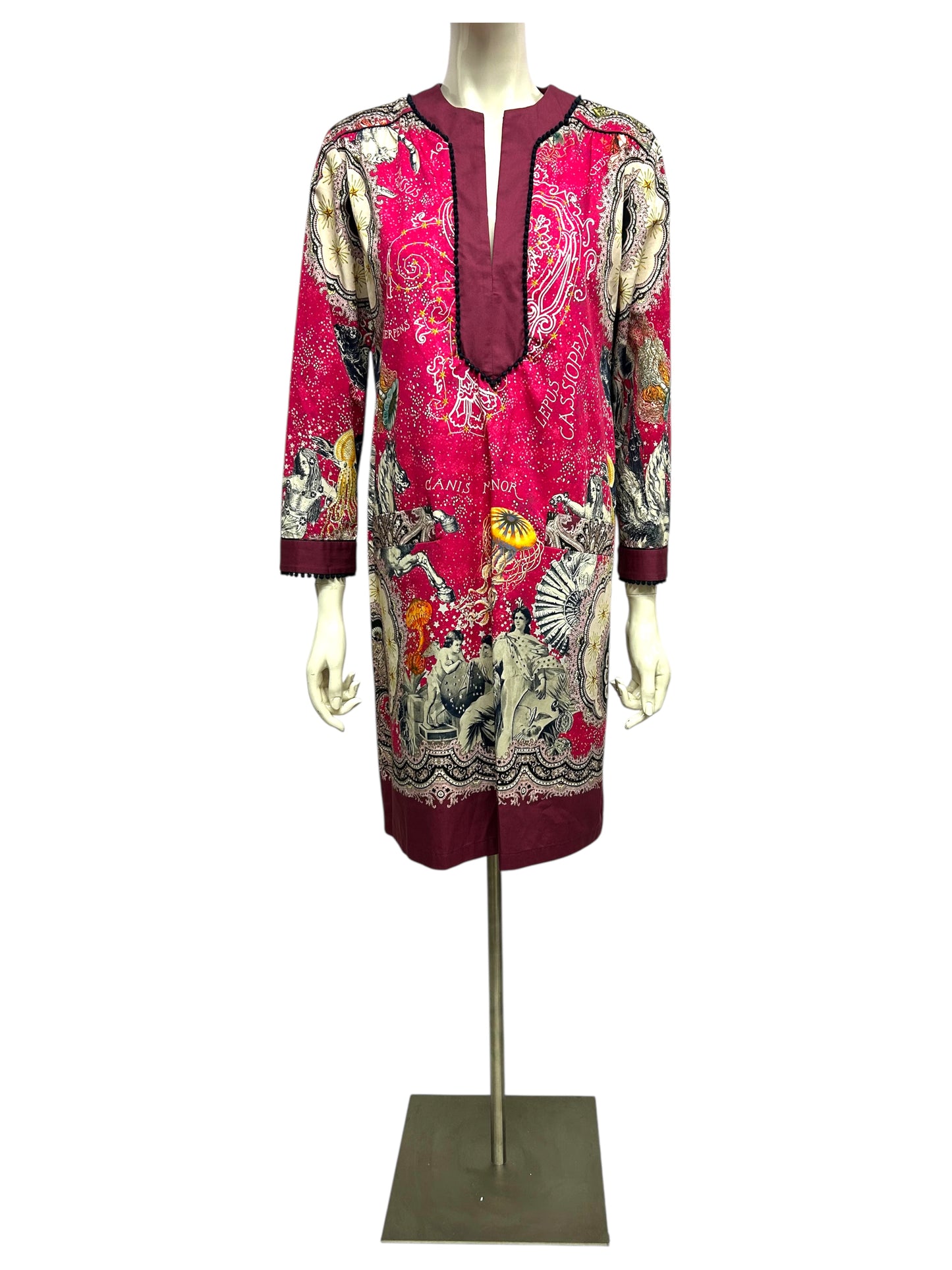 ETRO Abito tunica fucsia