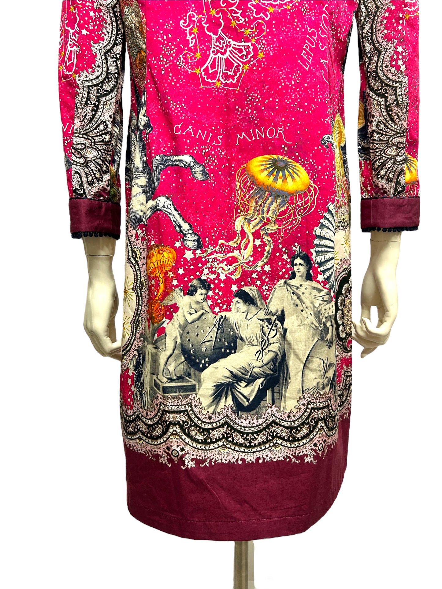 ETRO Abito tunica fucsia