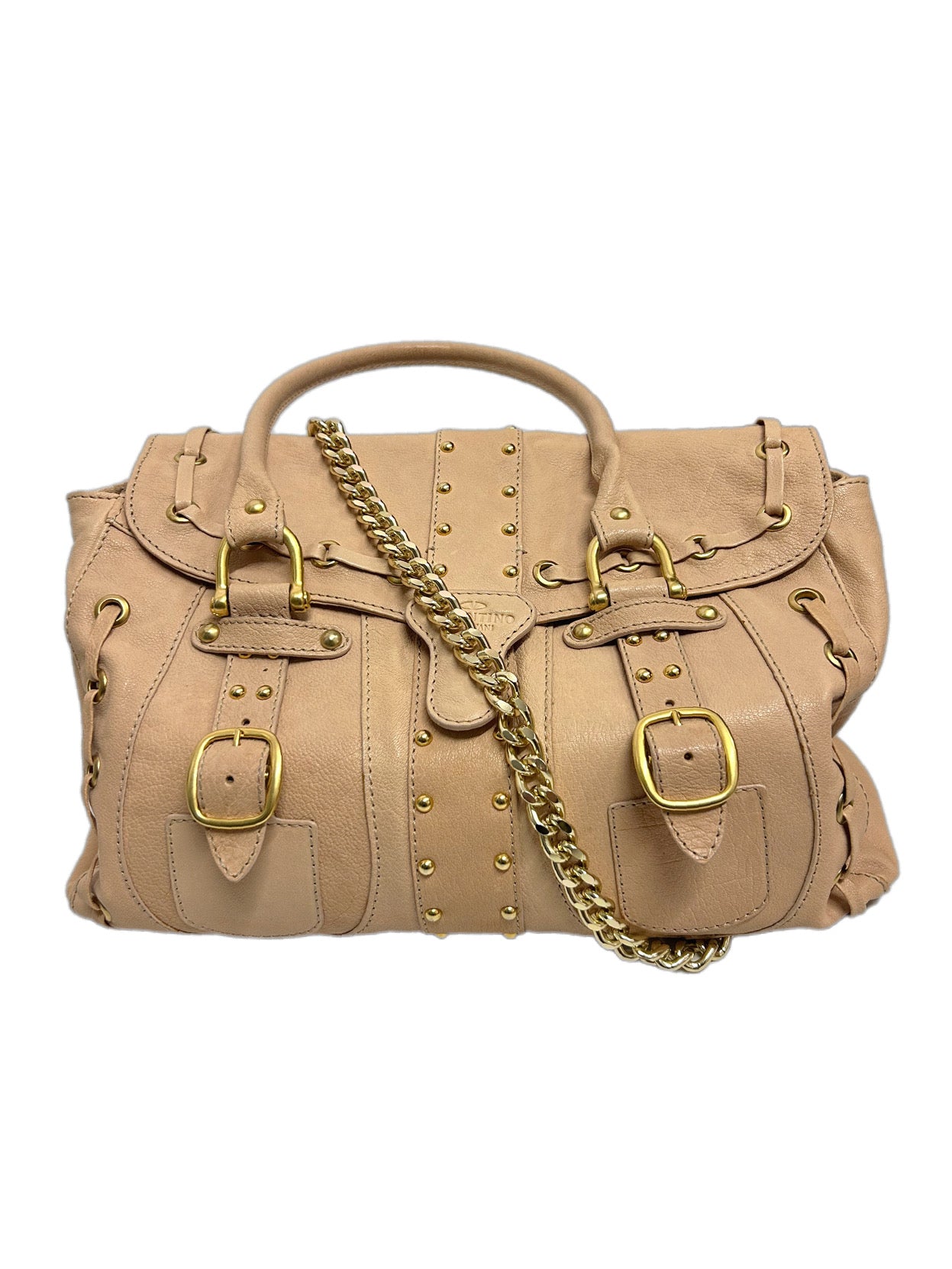 VALENTINO Borsa Rosa Borchie