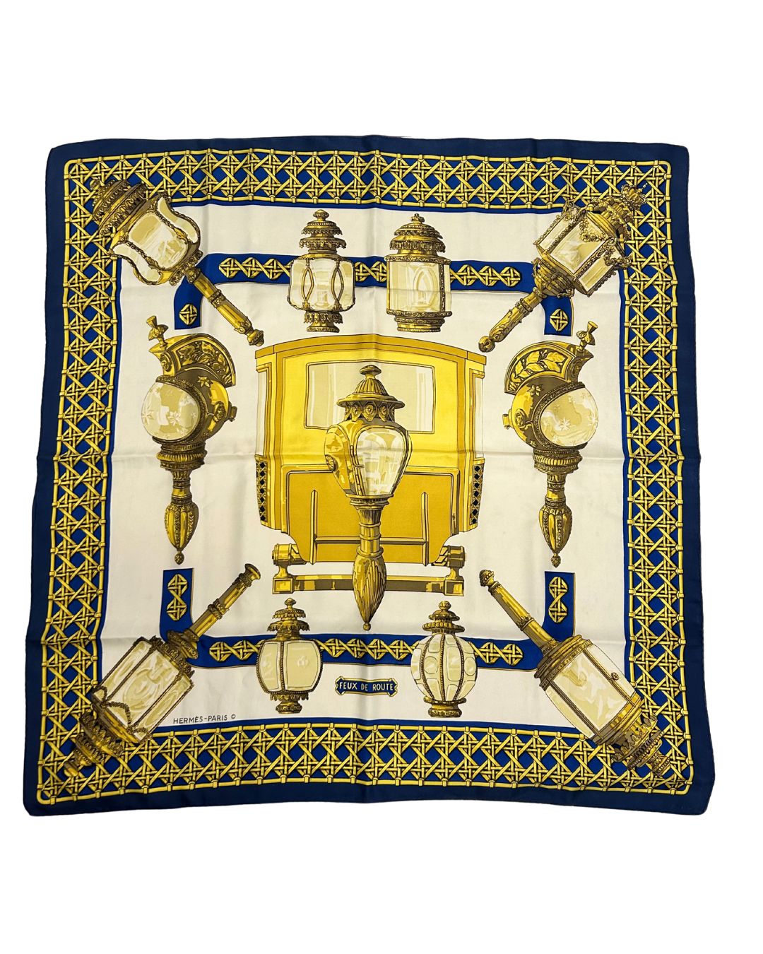 Foulard Hermès Feux de Route