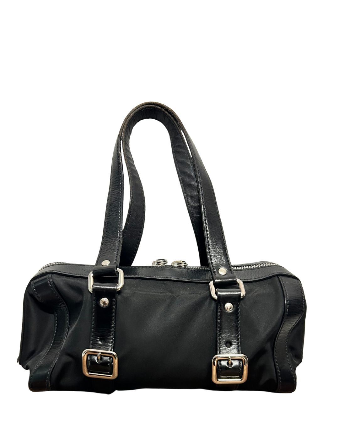 Prada Belted Boston Bag