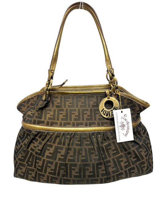 FENDI Borsa Chef in tela