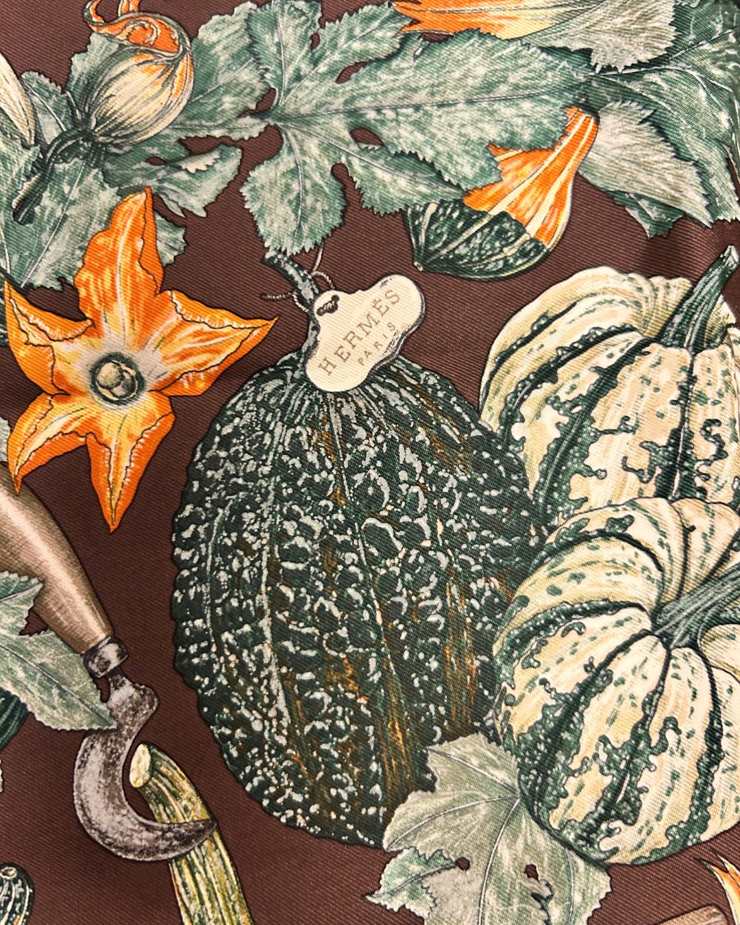 Hermès Bandana in Seta