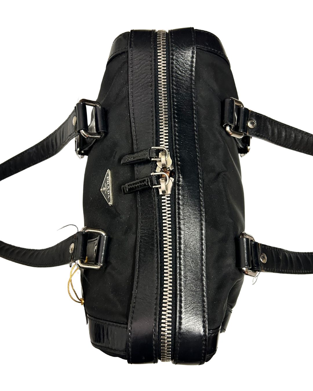 Prada Belted Boston Bag