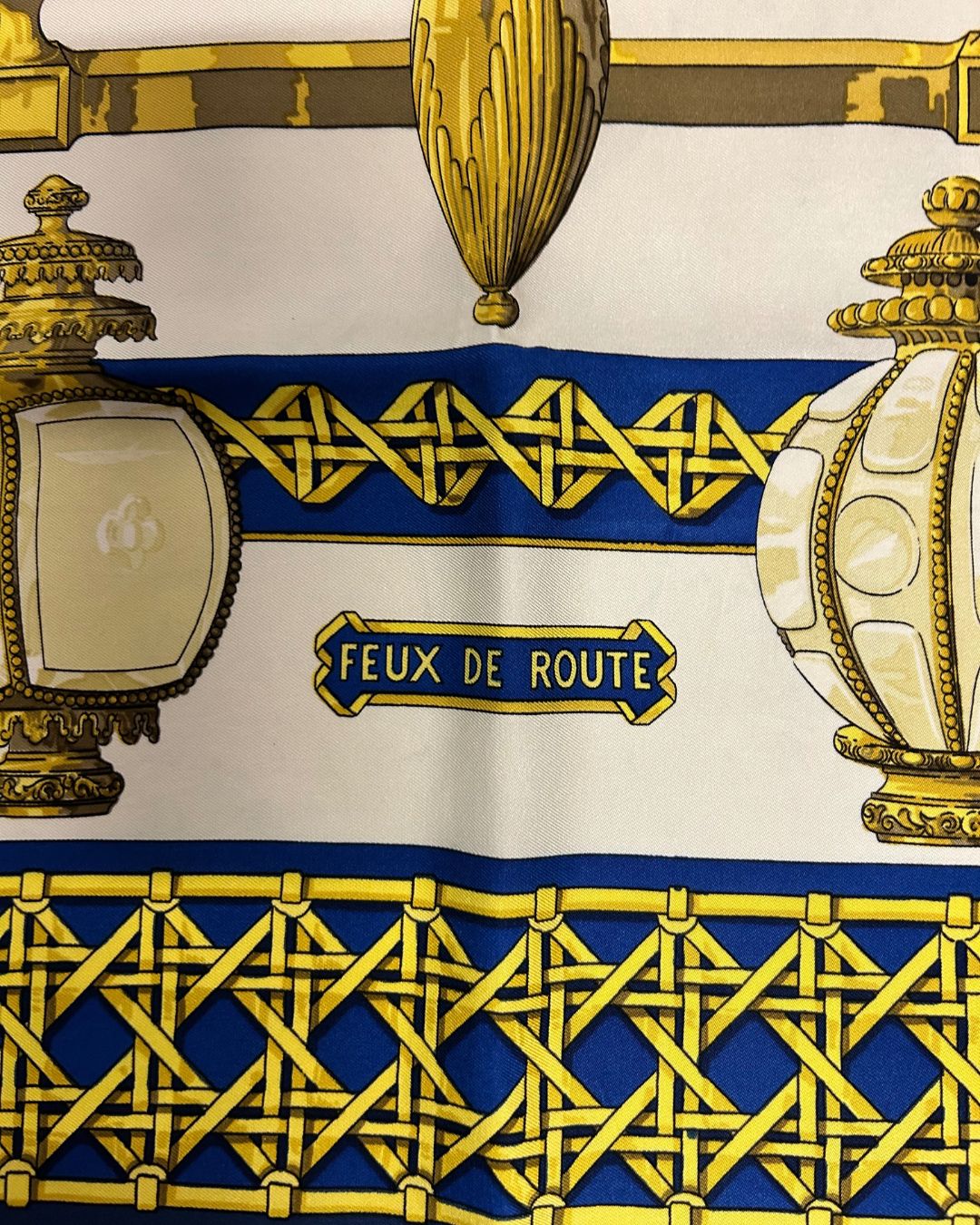 Foulard Hermès Feux de Route