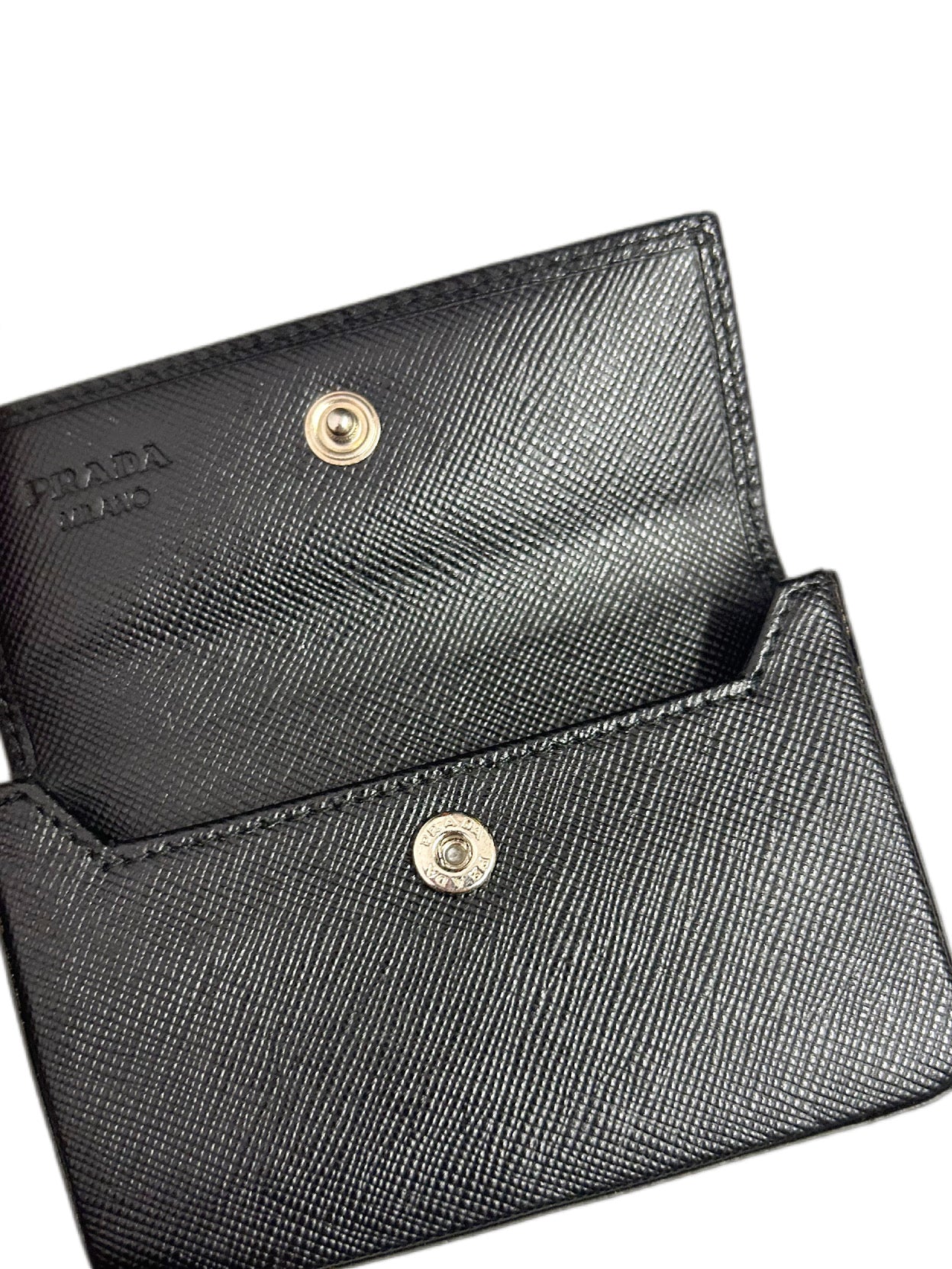 PRADA Portacarte in pelle Saffiano