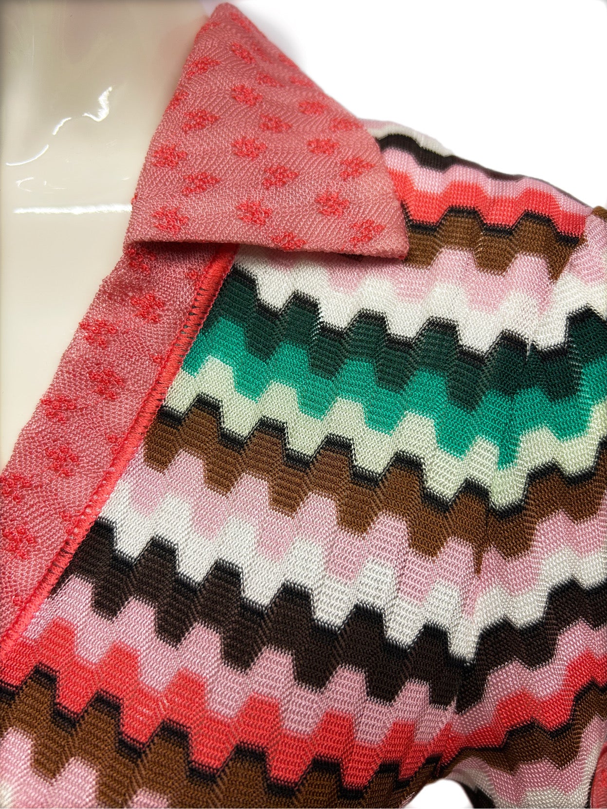MISSONI Completo zig zag Rosa