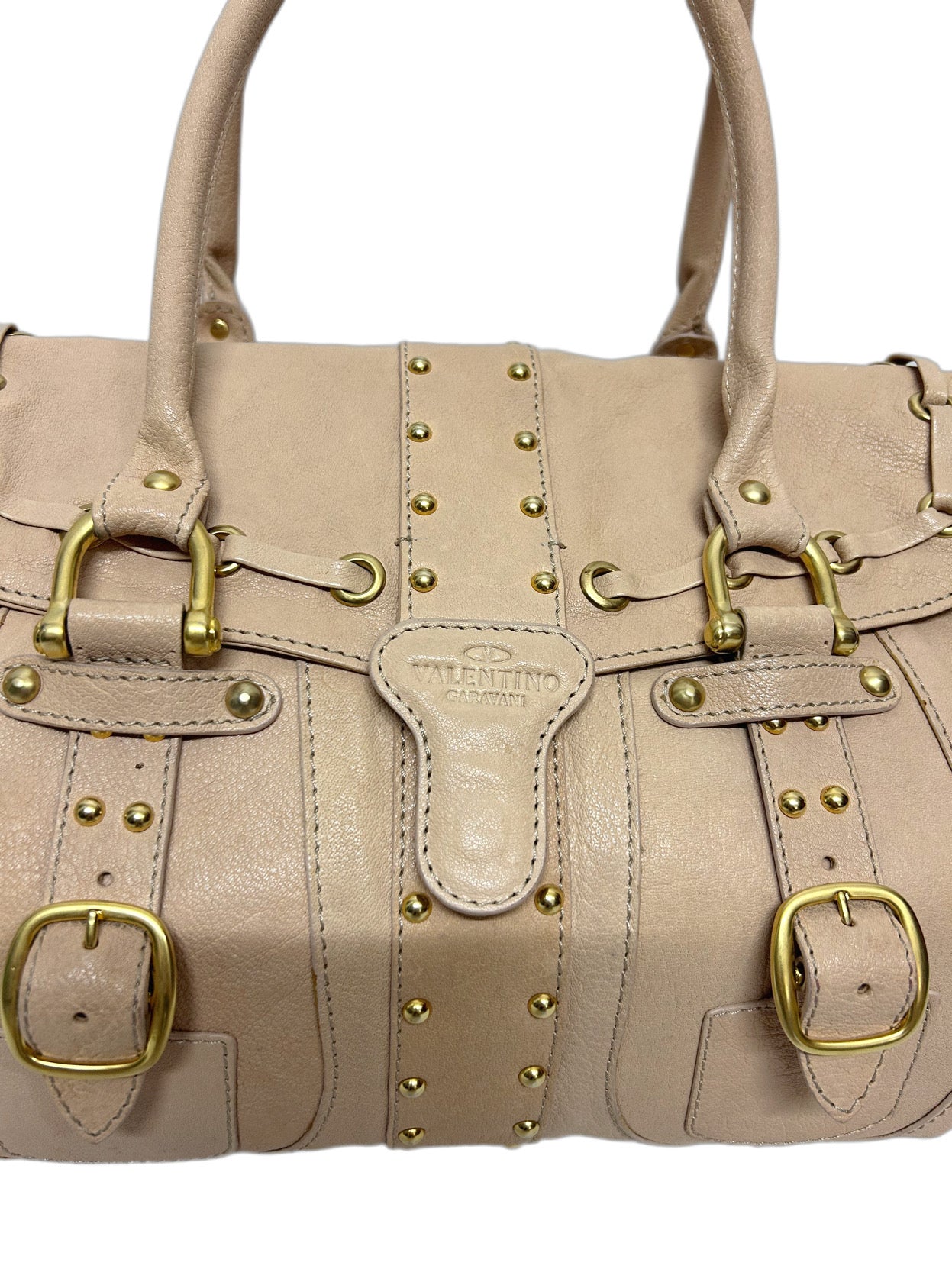 VALENTINO Borsa Rosa Borchie