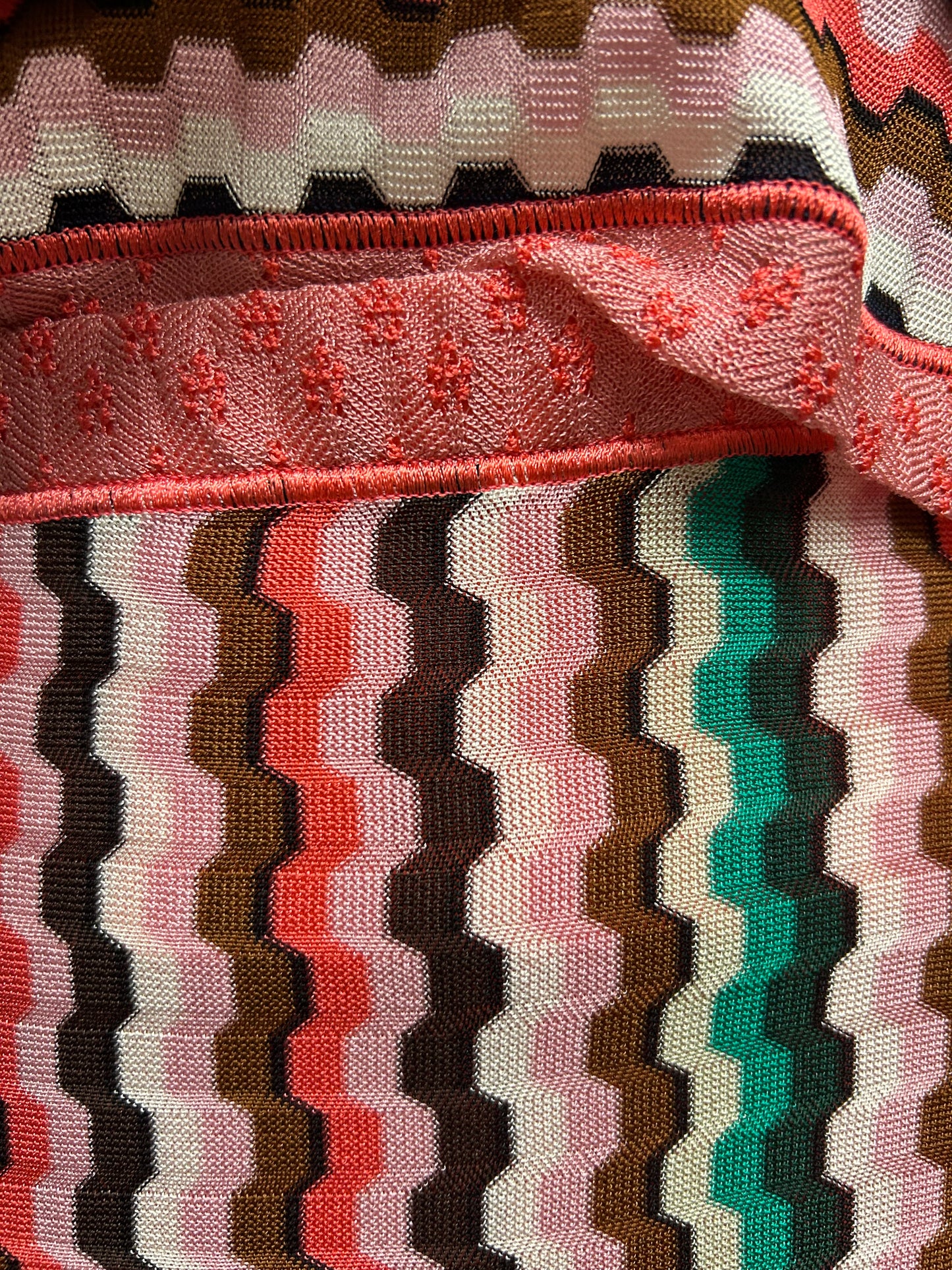 MISSONI Completo zig zag Rosa