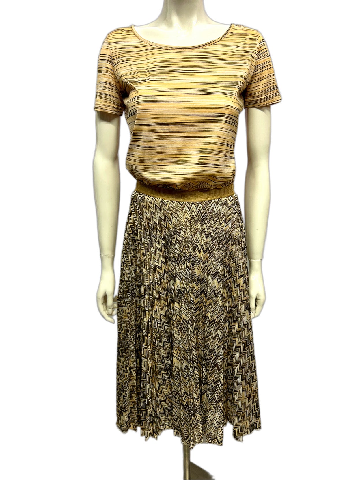 MISSONI Gonna Plissettata zig zag