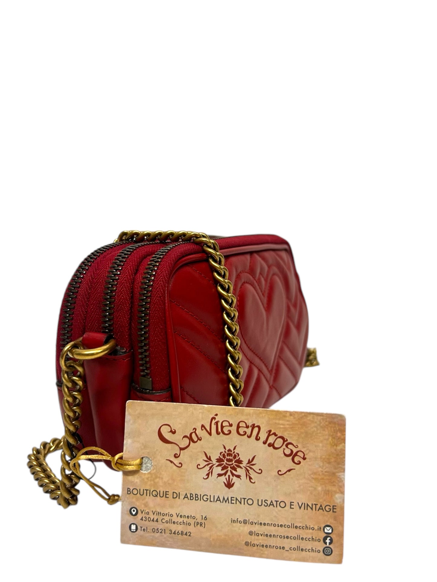 Gucci
Borsa a tracolla GG Marmont Triple zip in Pelle