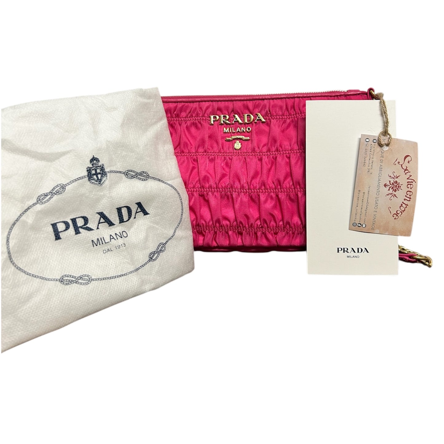 PRADA Tracolla Rosa