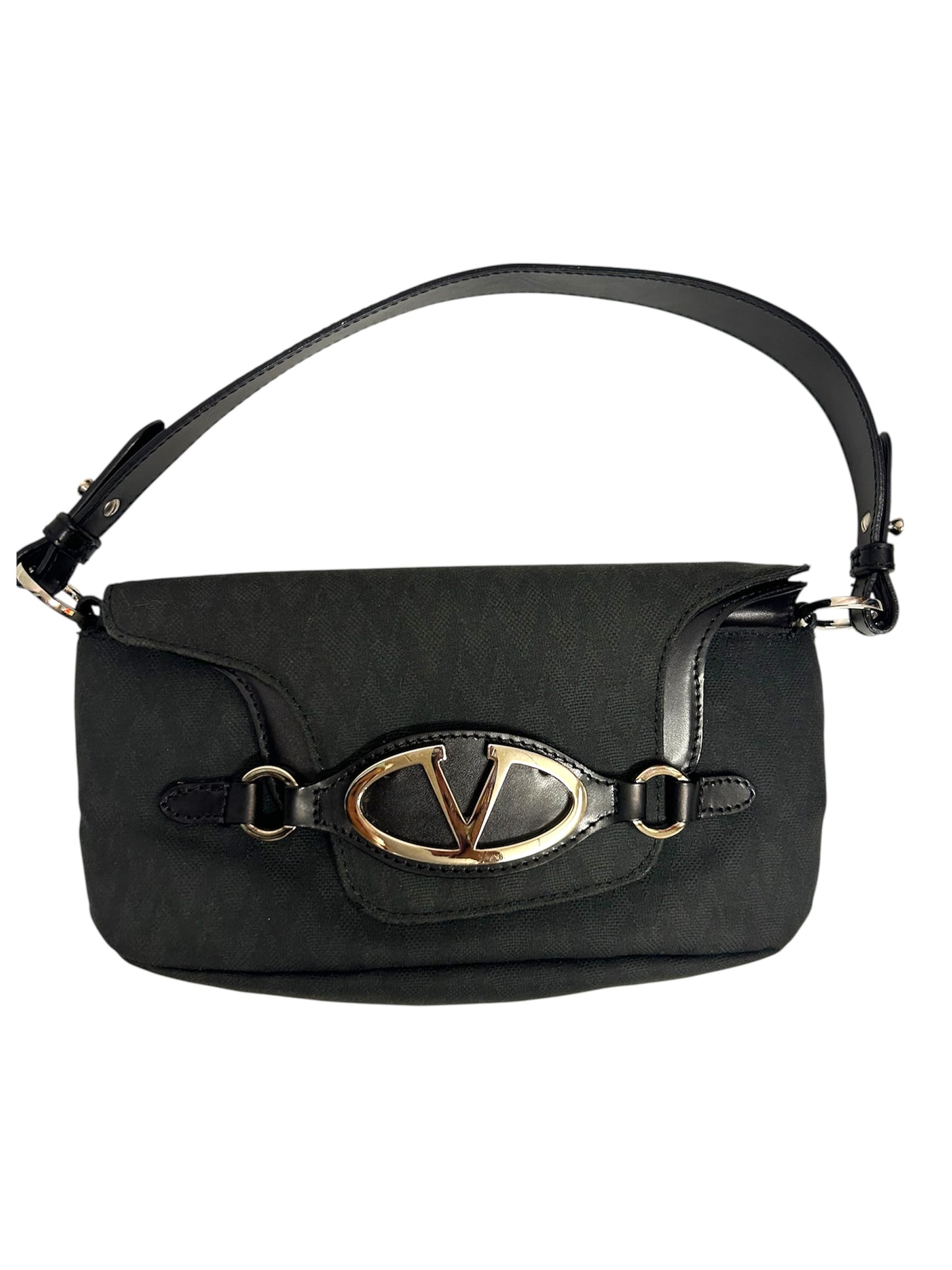 VALENTINO GARAVANI Borsa in tessuto nera