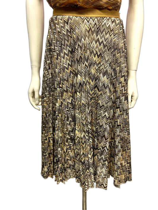 MISSONI Gonna Plissettata zig zag