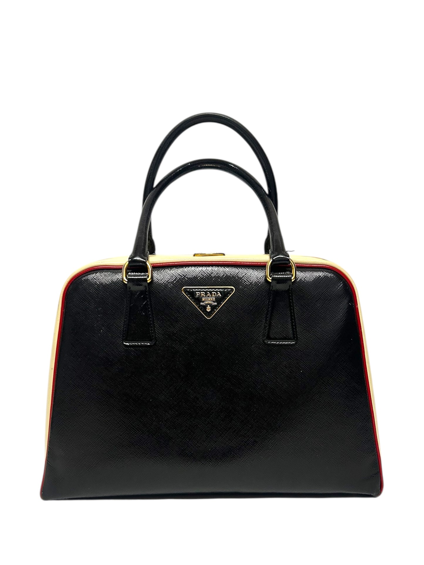 PRADA Borsa in vernice nera