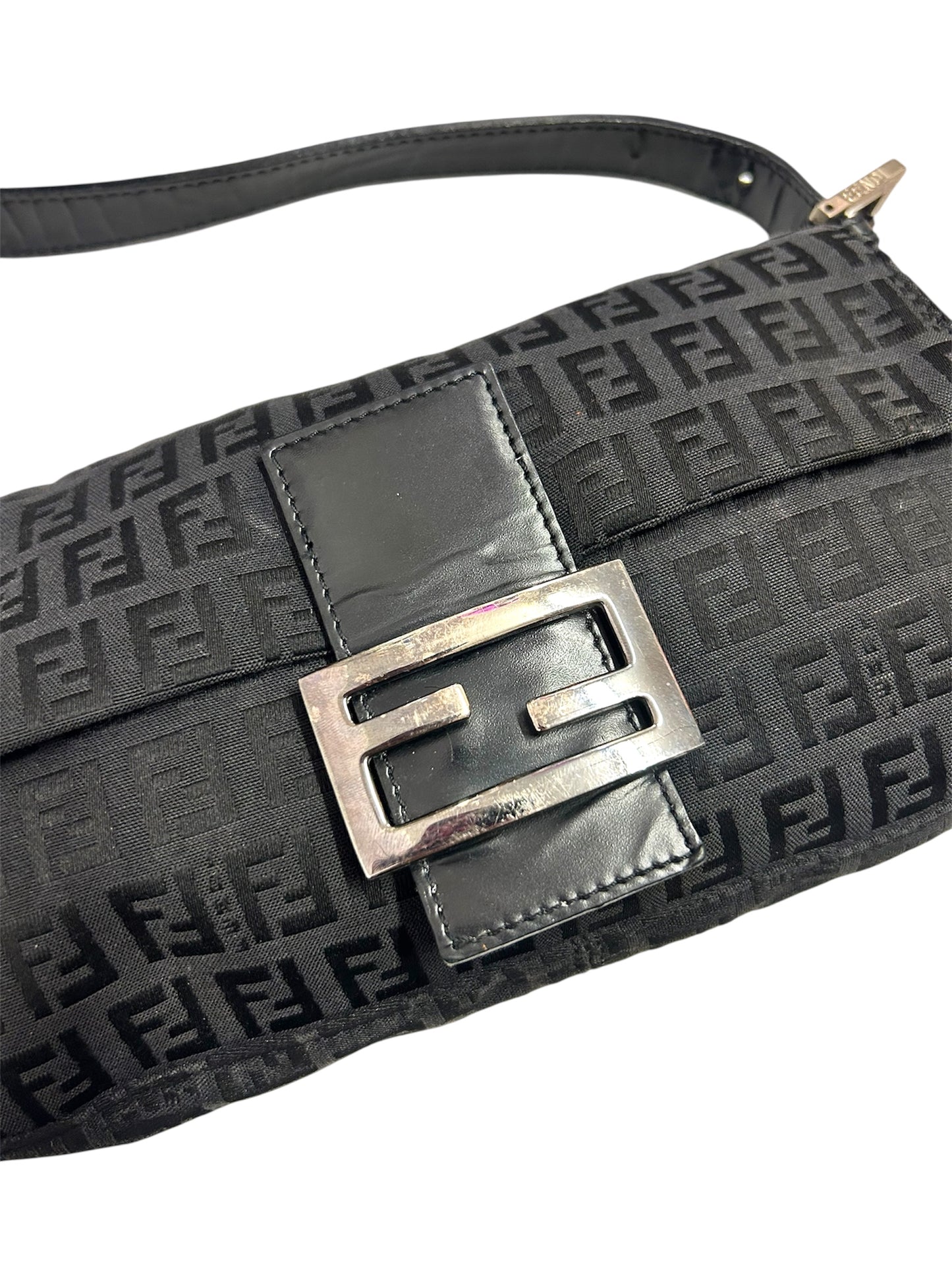 FENDI Borsa baguette mini Zucca