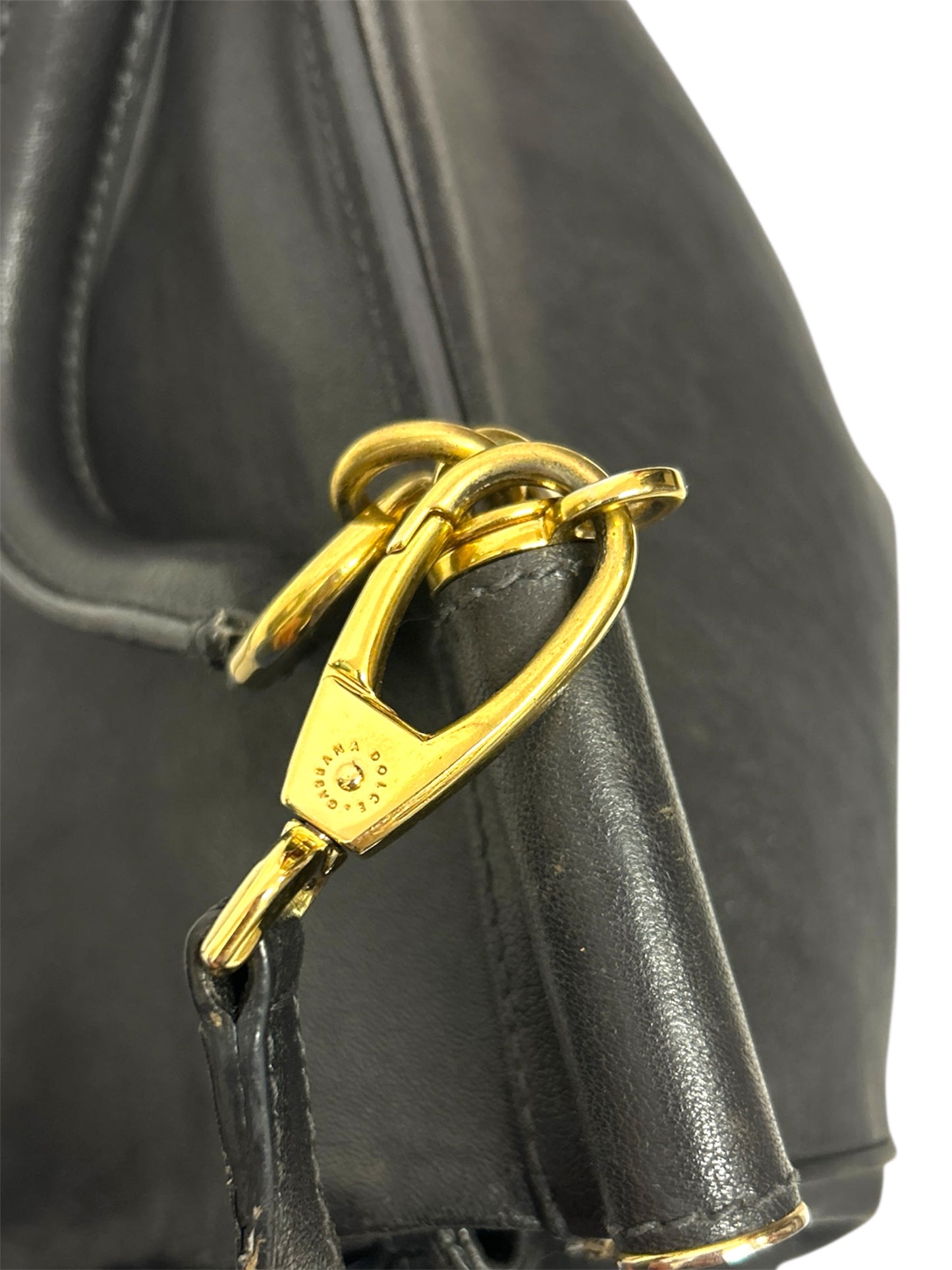 Dolce & Gabbana Borsa a mano grande Miss Sicily in pelle nera