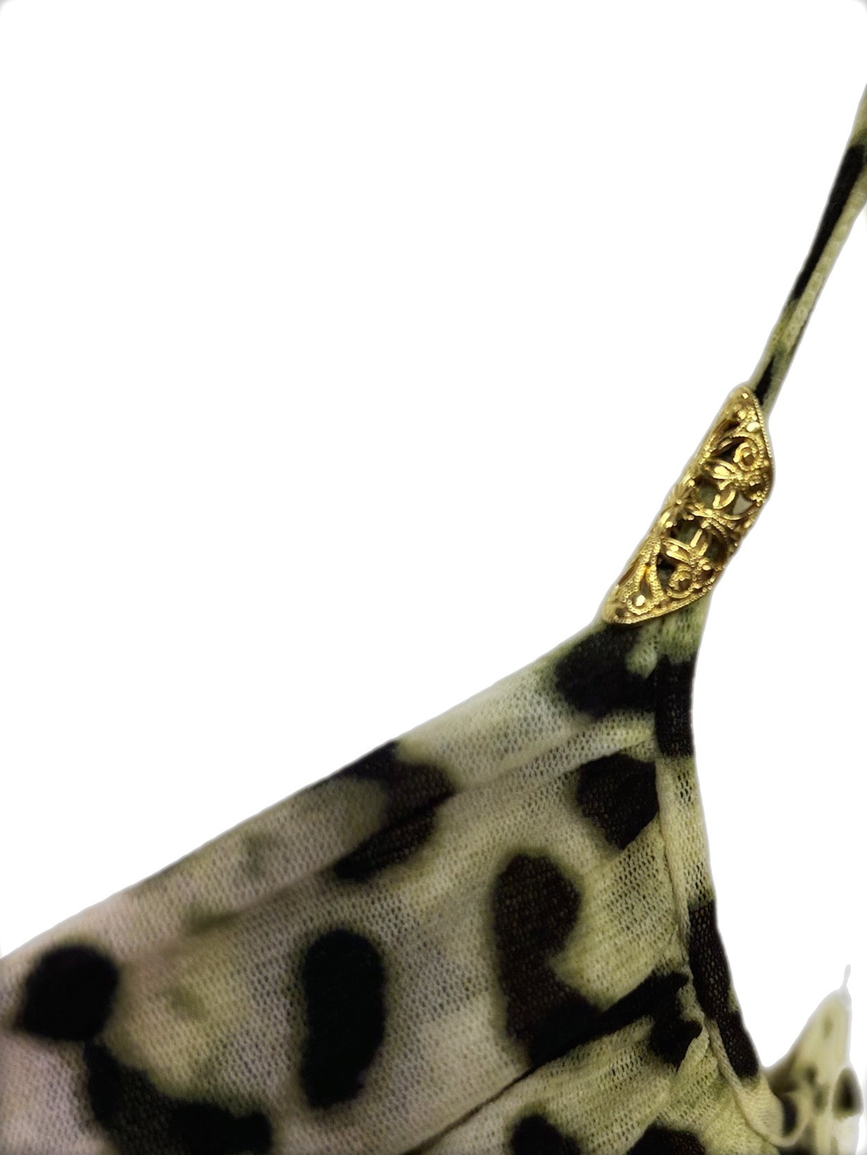 ROBERTO CAVALLI Abito Maculato Verde
