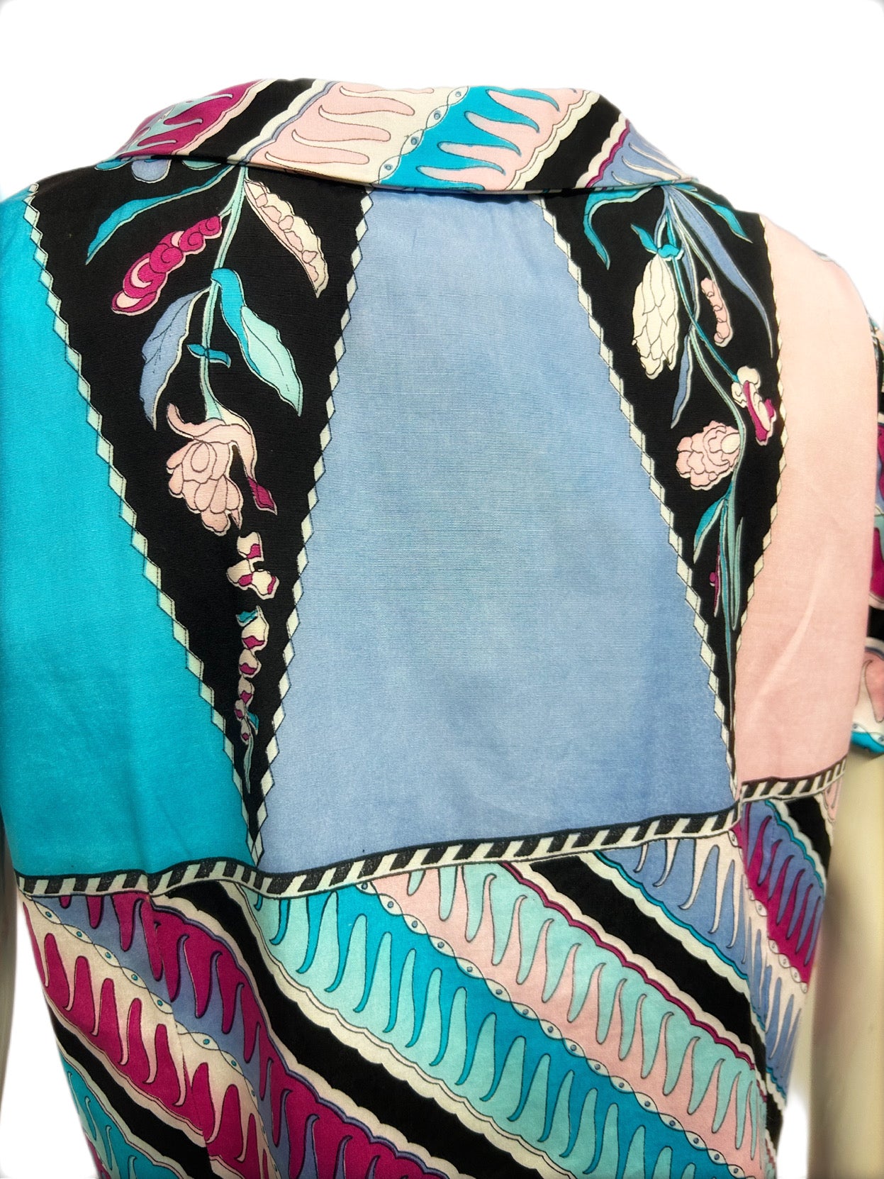 EMILIO PUCCI Abito Fantasia Azzurro