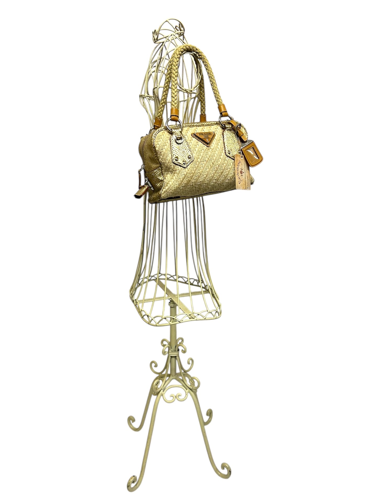 PRADA Borsa in Raffia
