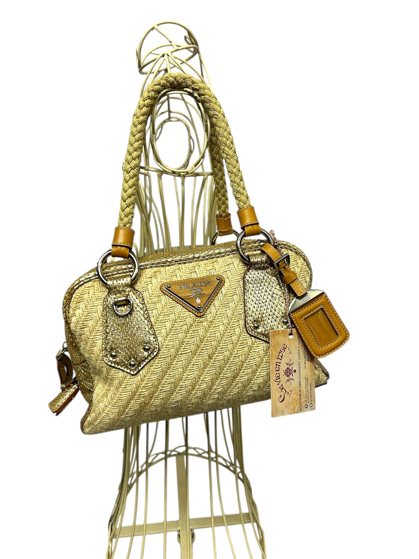 PRADA Borsa in Raffia