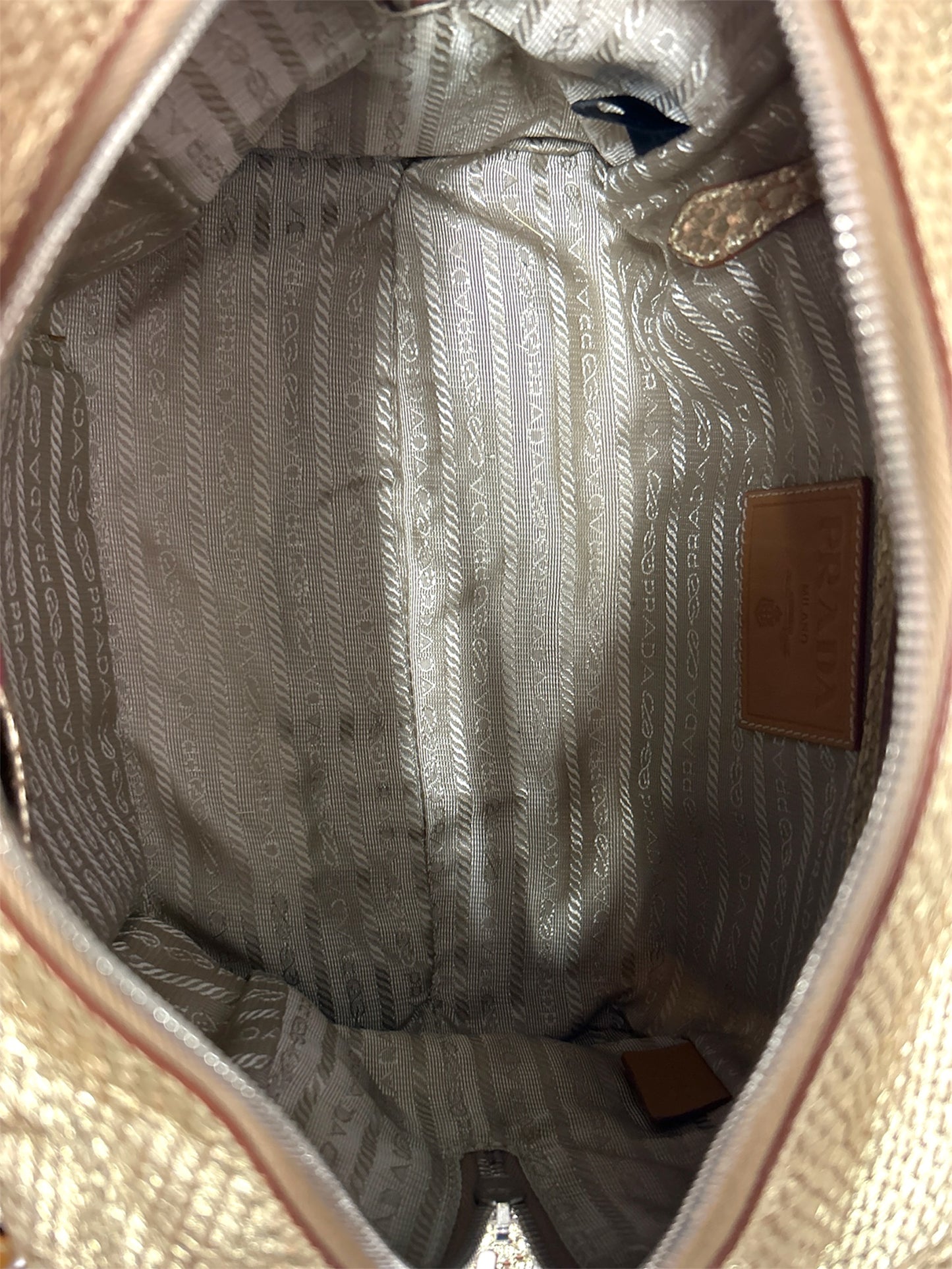 PRADA Borsa in Raffia