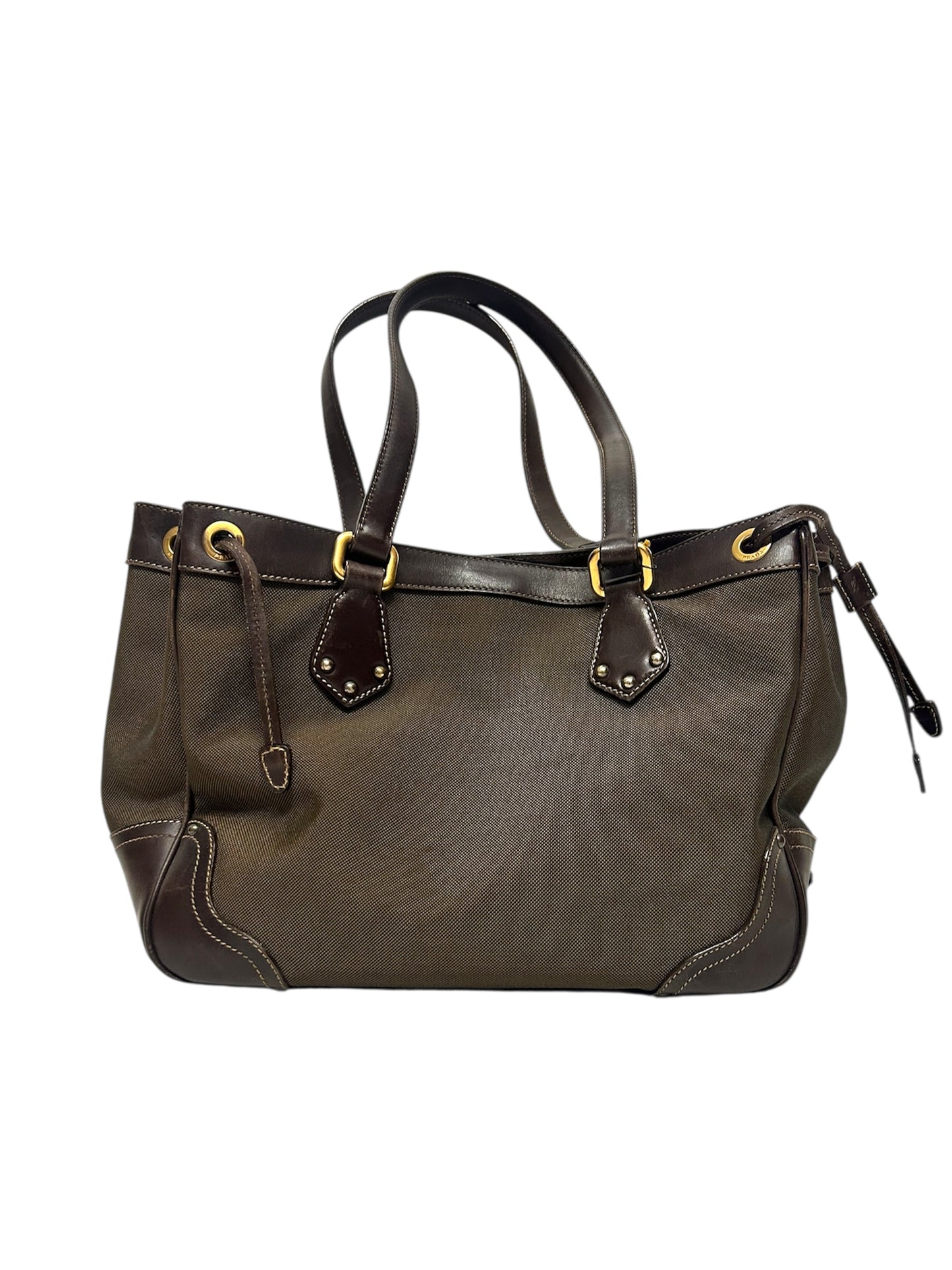 PRADA Borsa Logo Jaquard