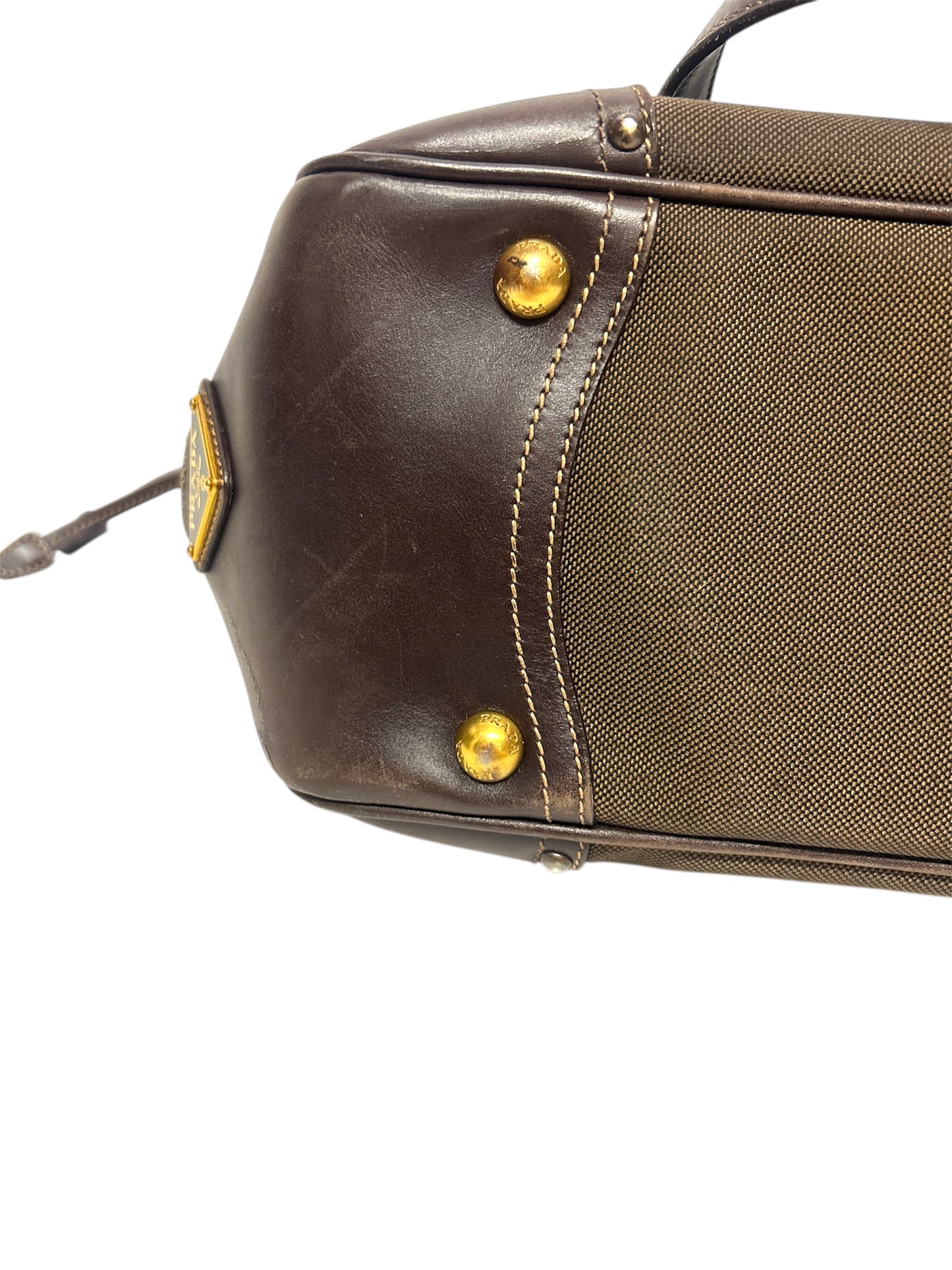 PRADA Borsa Logo Jaquard