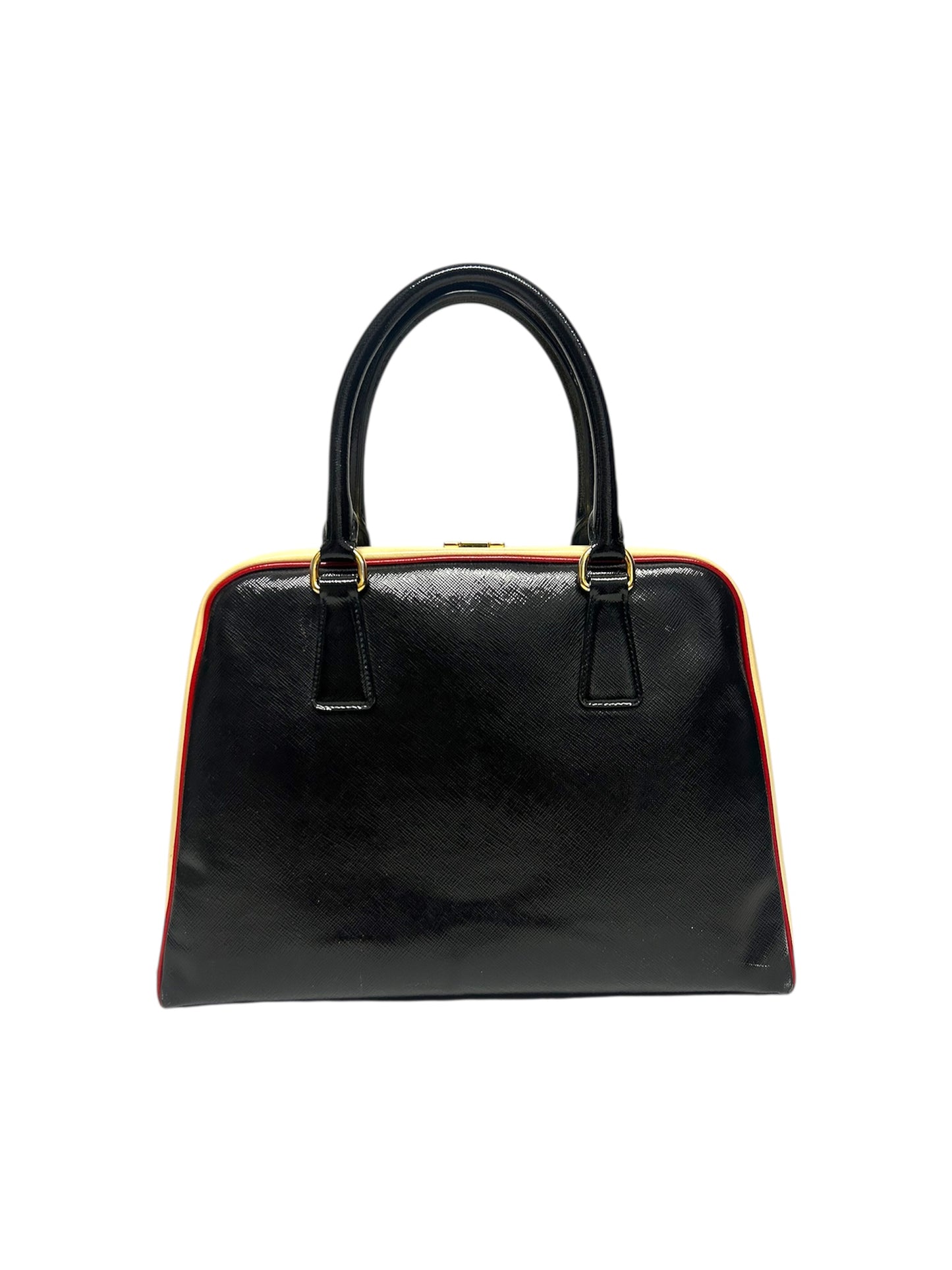 PRADA Borsa in vernice nera