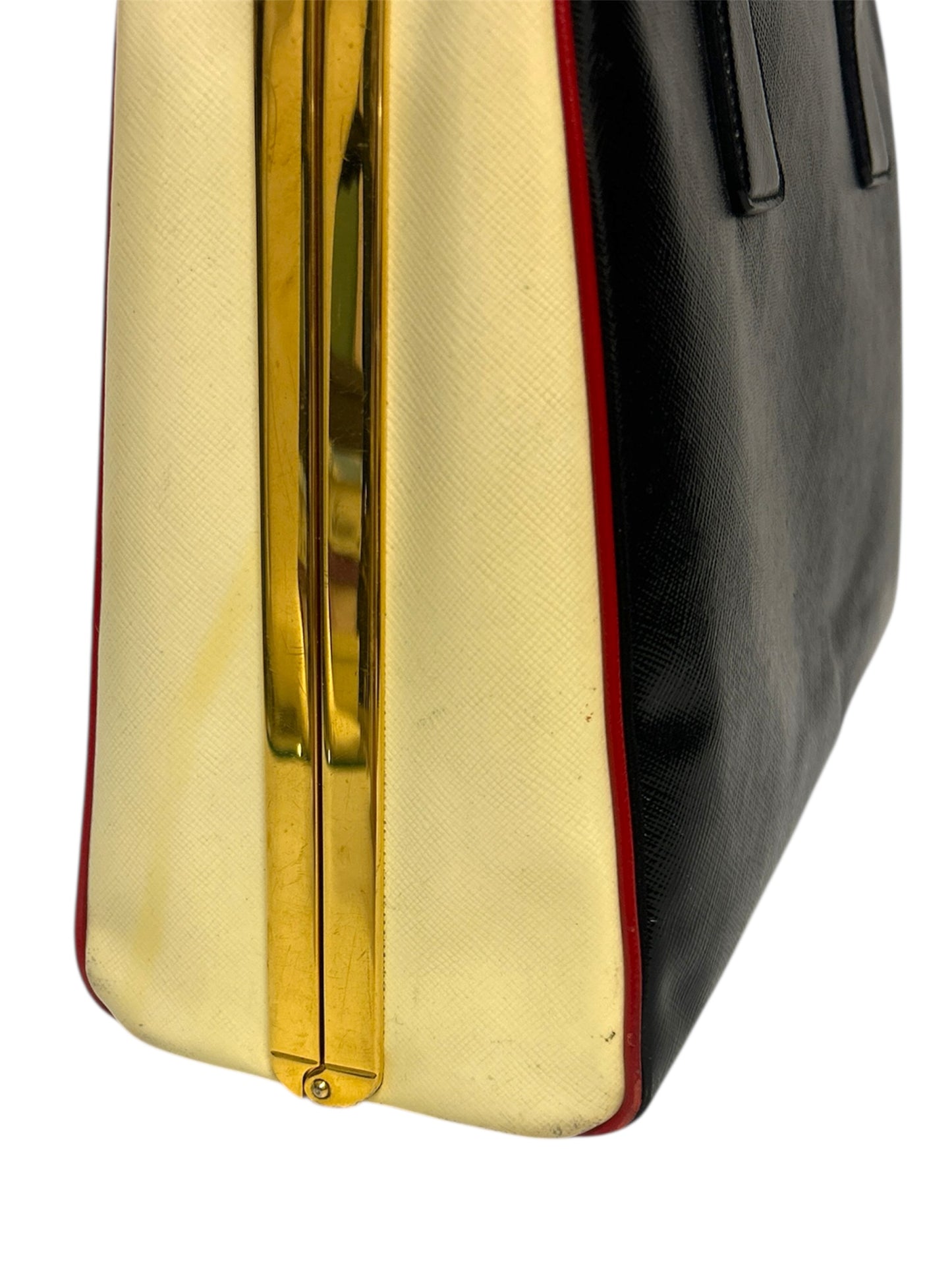 PRADA Borsa in vernice nera