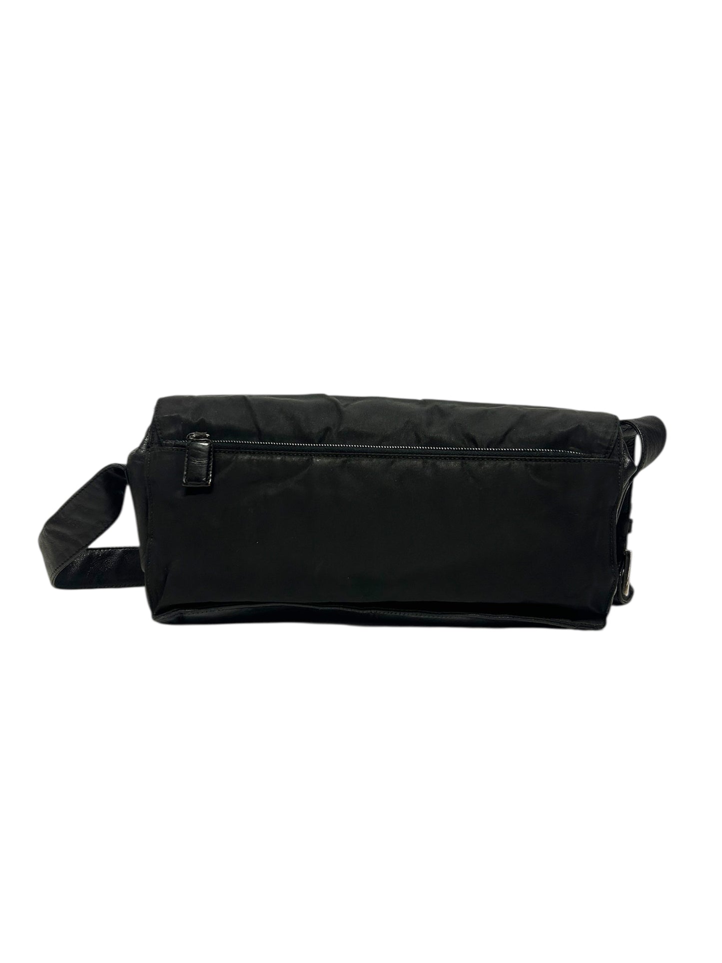 PRADA Tracolla in pelle nera