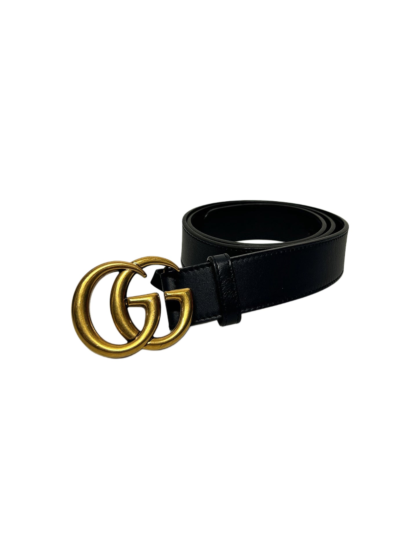 GUCCI Cintura GG Buckle in Pelle