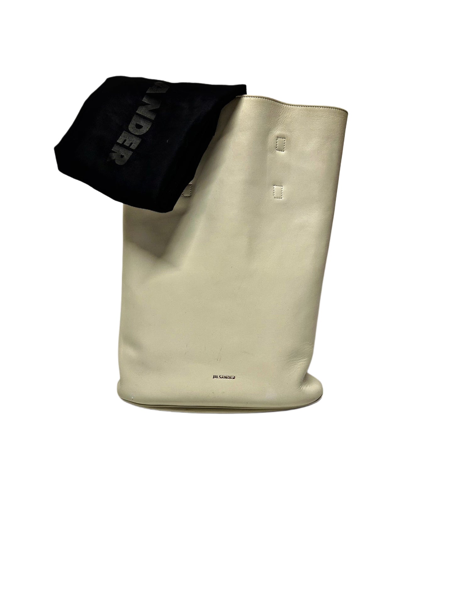 JIL SANDER Borsa Cannolo Bianca