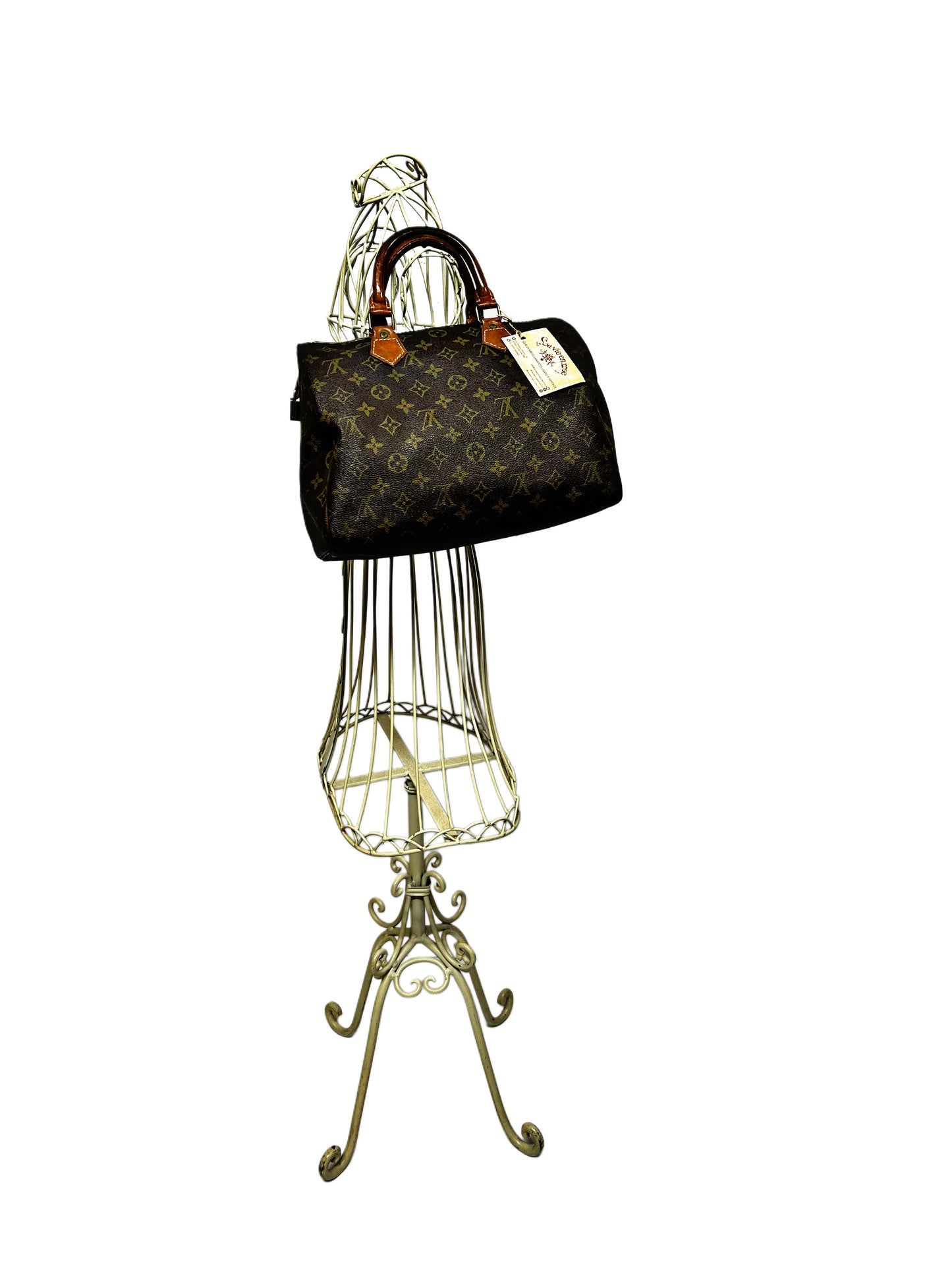 LOUIS VUITTON Bauletto Speedy 30 Monogram