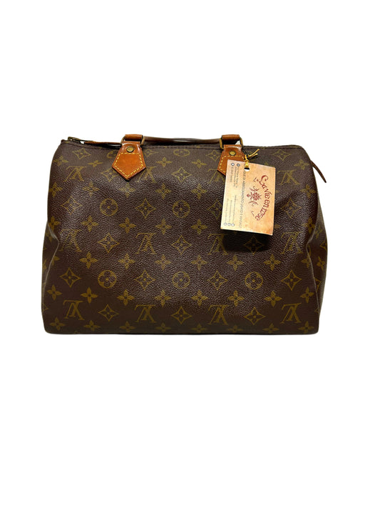 LOUIS VUITTON Bauletto Speedy 30 Monogram