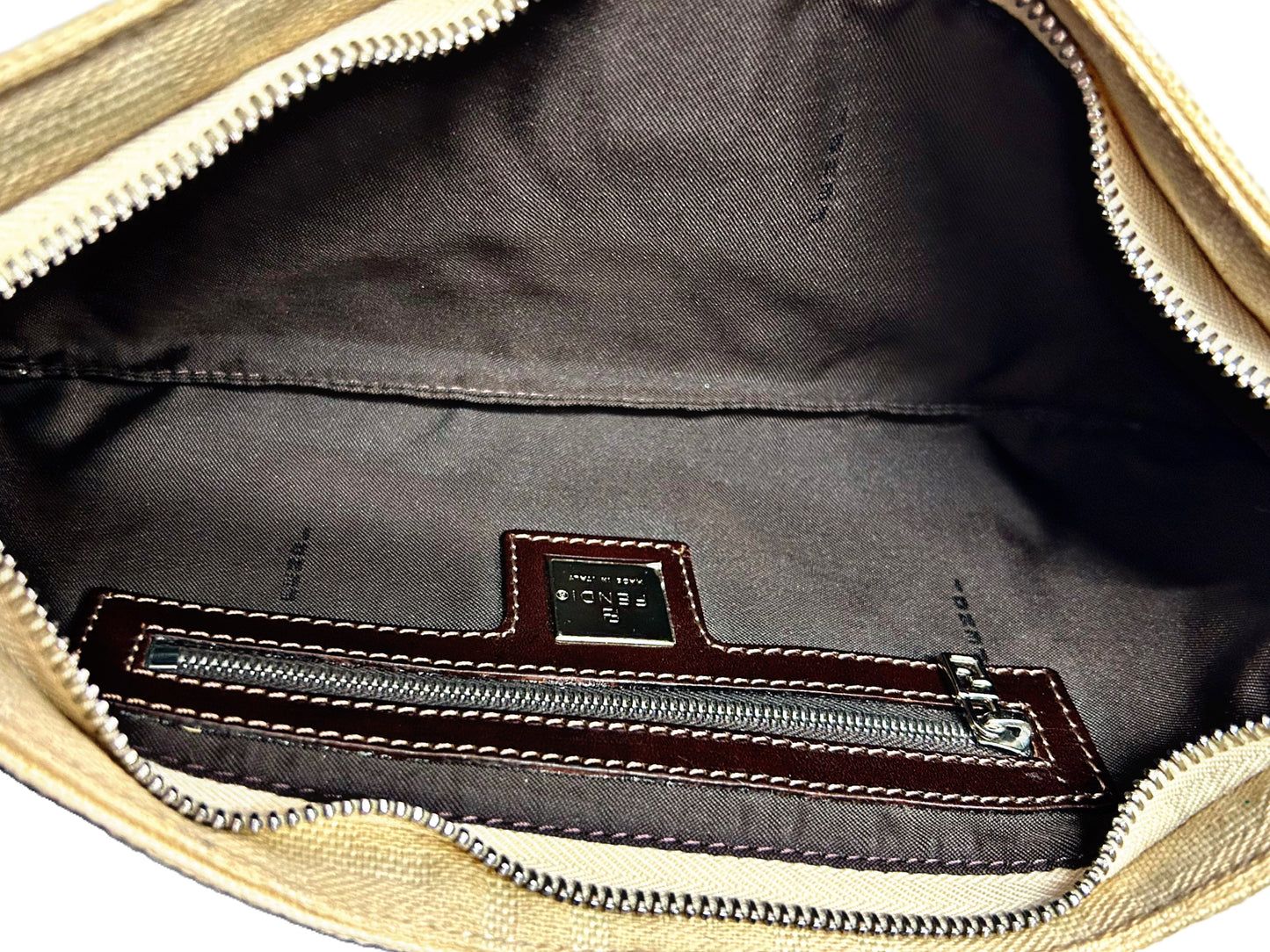 FENDI Borsa Baguette in Tela