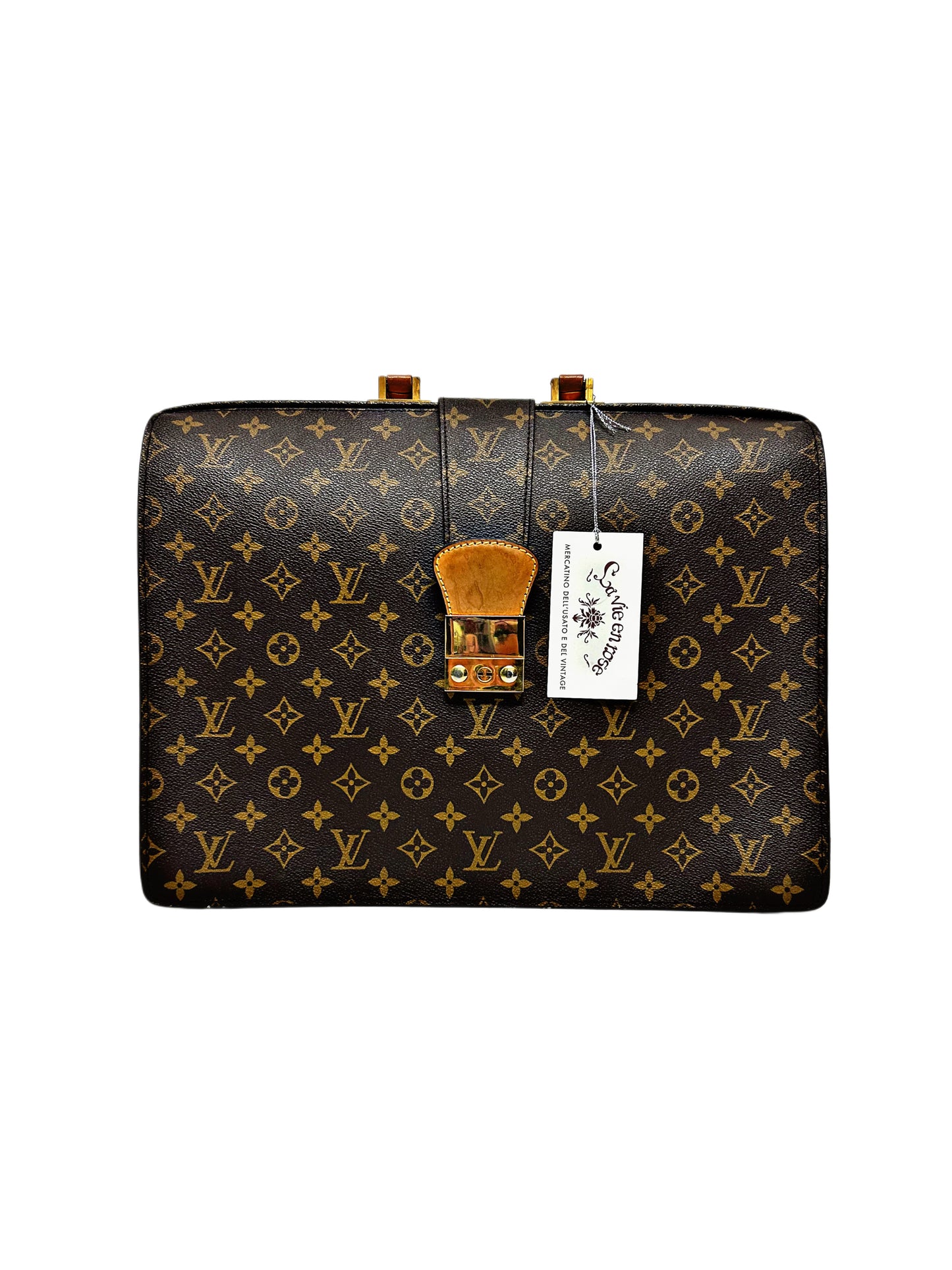 LOUIS VUITTON Borsa da Lavoro Fermoir