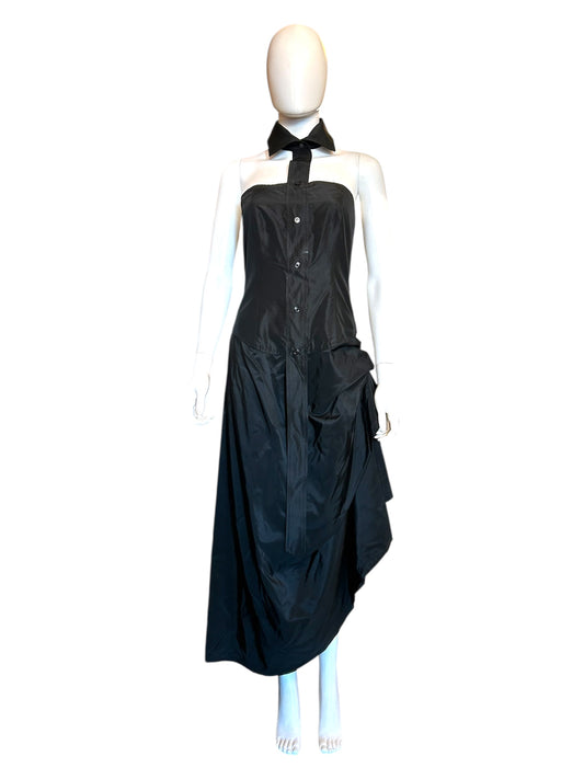 VIVIENNE WESTWOOD Abito nero con colletto