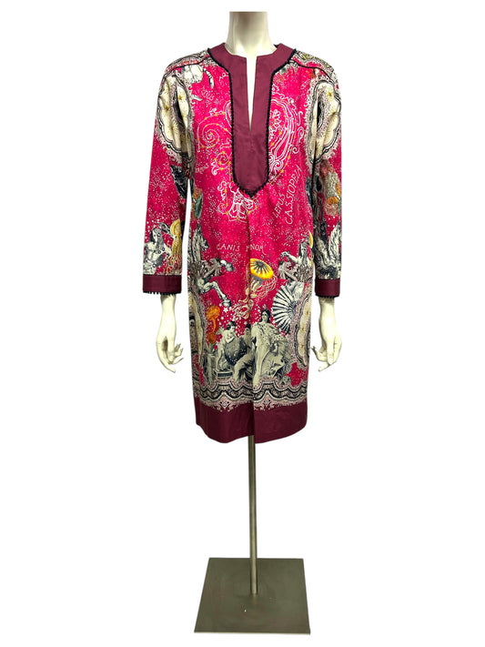 ETRO Abito tunica fucsia