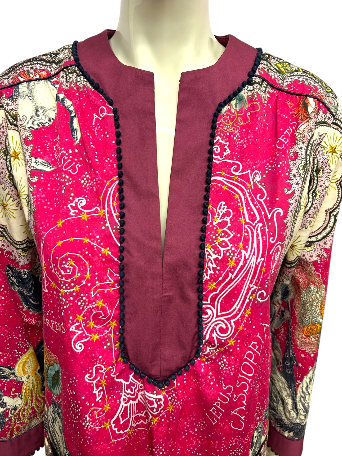 ETRO Abito tunica fucsia