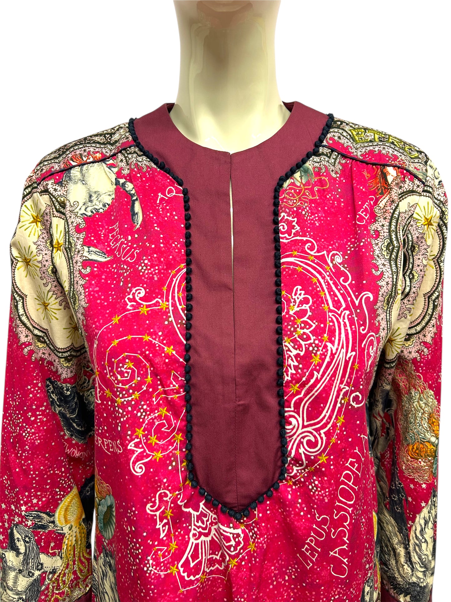 ETRO Abito tunica fucsia